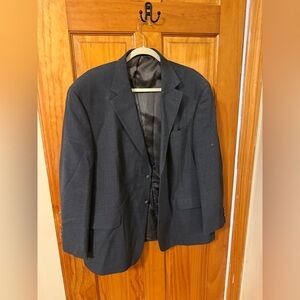 Men’s dark grey Stafford suit jacket size 46S